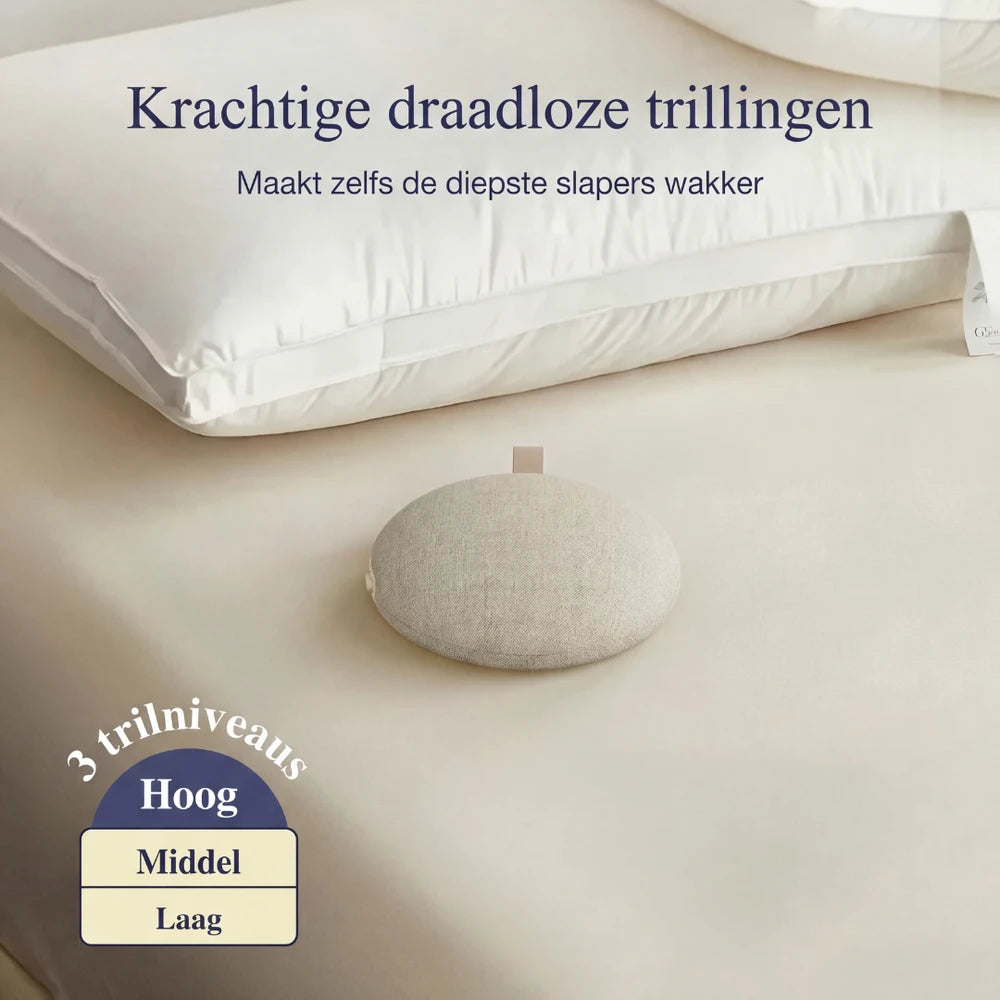 JHust® Trilwekker met Draadloze Trilschijf
