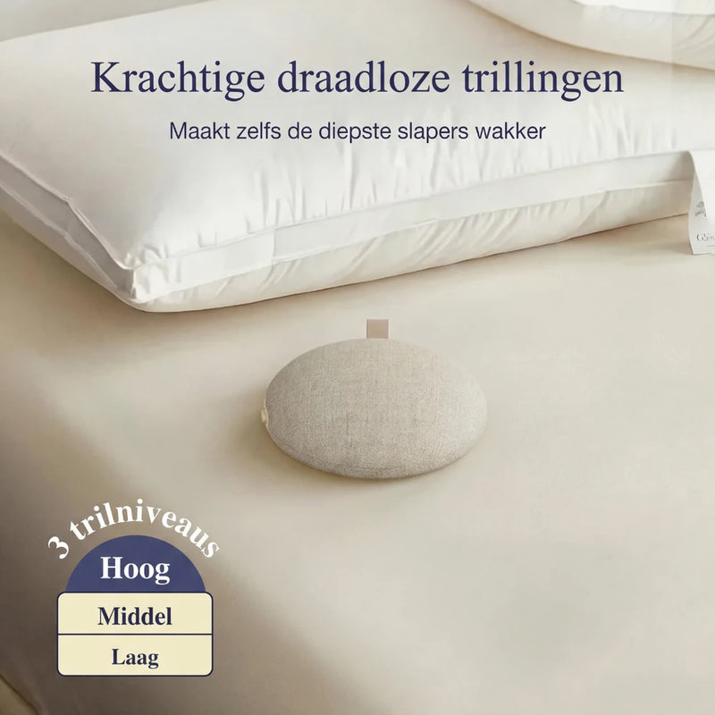 JHust® Trilwekker met Draadloze Trilschijf